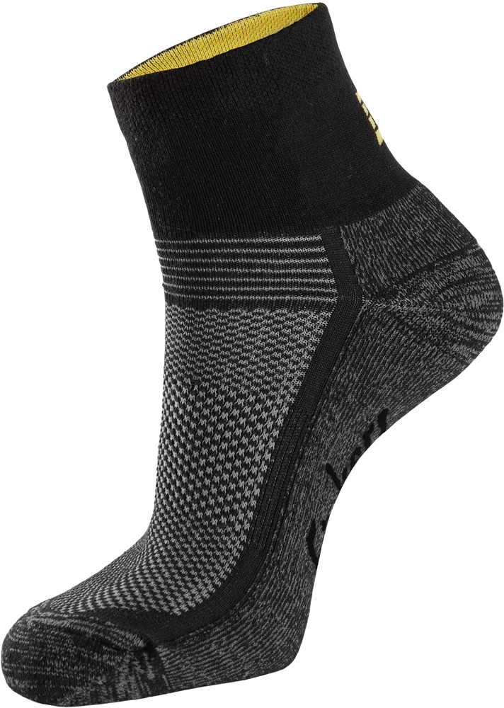 SnickersWorkwearZero-WasteSneakerSocken2-Pack9224Schw-Alugr-37-40