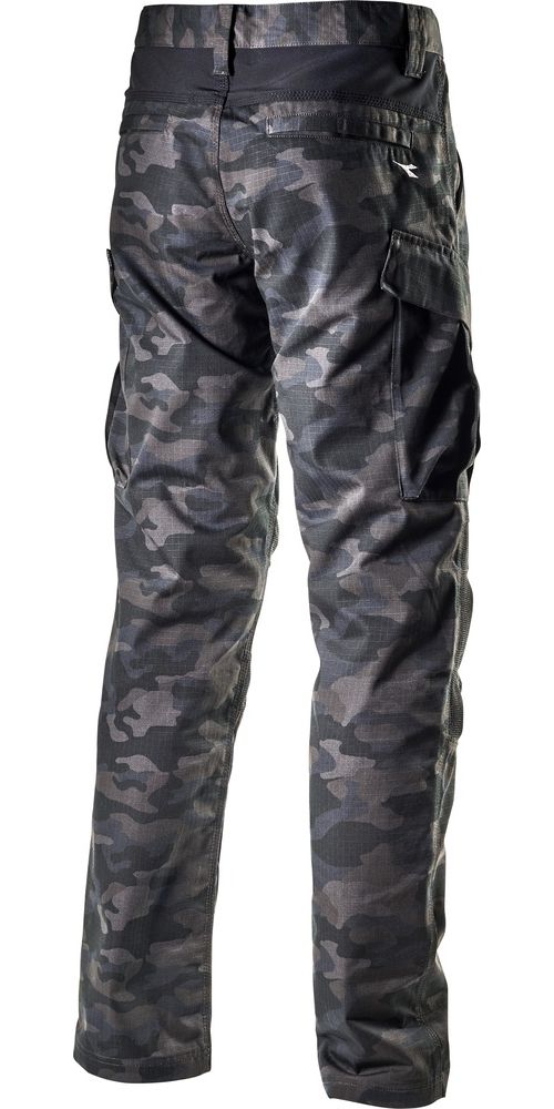 UtilityDiadoraArbeitshosePantRipstopCargoCamoGrayCamouflage-S
