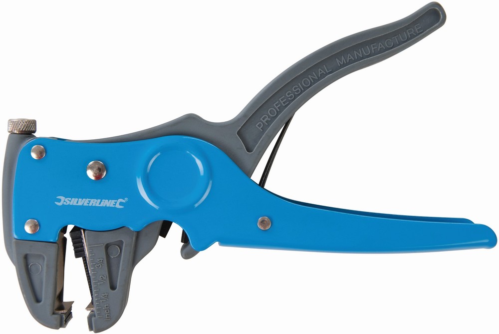 SilverlineElektriker-WerkzeugeAutomatischeAbisolierzangemitzweiFunktionen170mm
