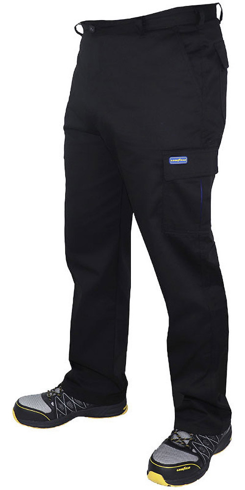 GoodyearHoseGYPNT001WorkwearMultiPocketPantBlack