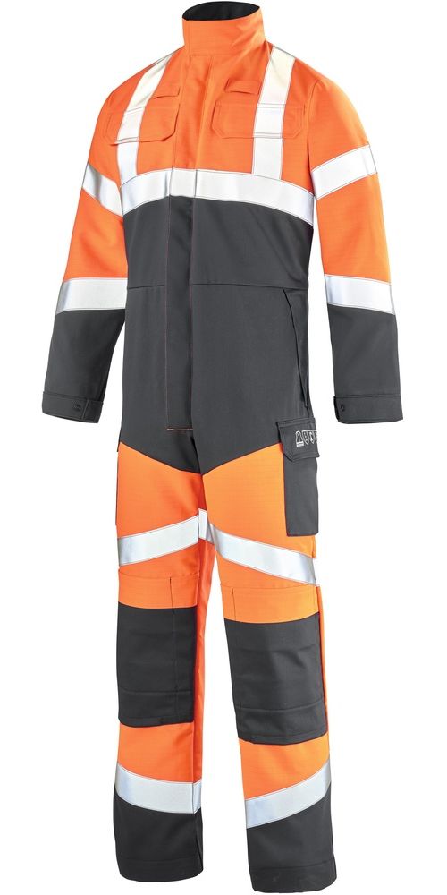 CepovettOverall1ReissverschlussSilverTech35094728424FluoOrangeCharcoalGrey-XS