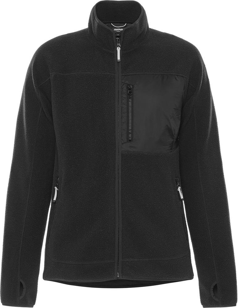 FristadsDamenArgonMicroWebpelz-Fleecejacke300892Black-XXL