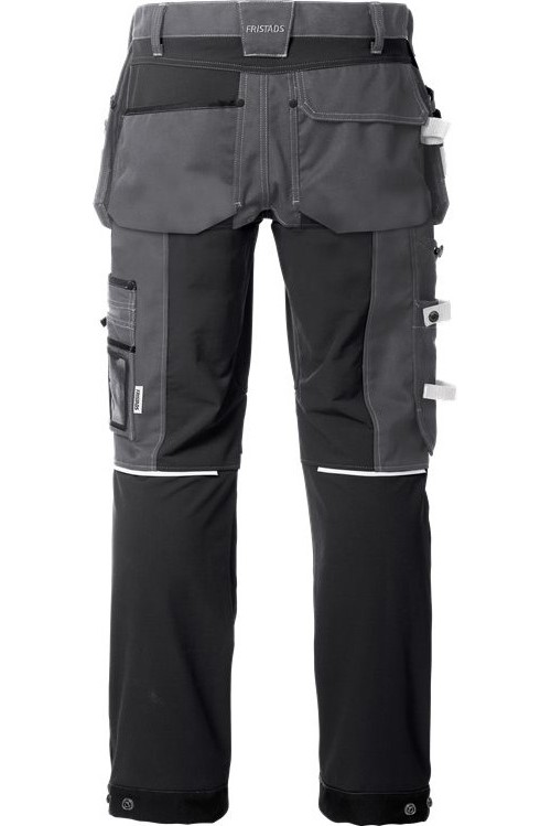 FristadsHandwerkerStretch-Hose2530CYDGrauSchwarz