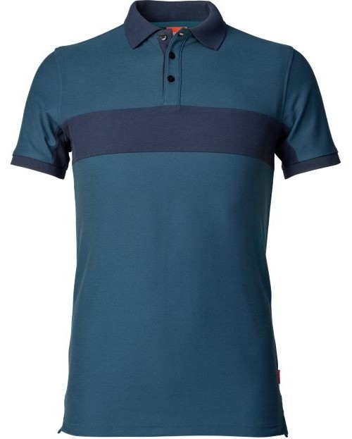 KansasEvolvePoloshirtStahlblauDunkelblau