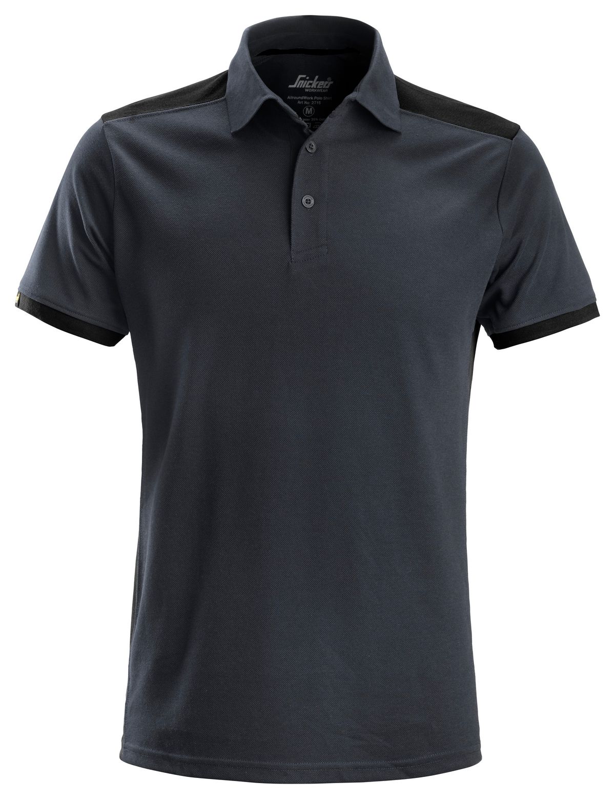 SnickersAllroundWorkPoloshirtStahlgrau-Schwarz