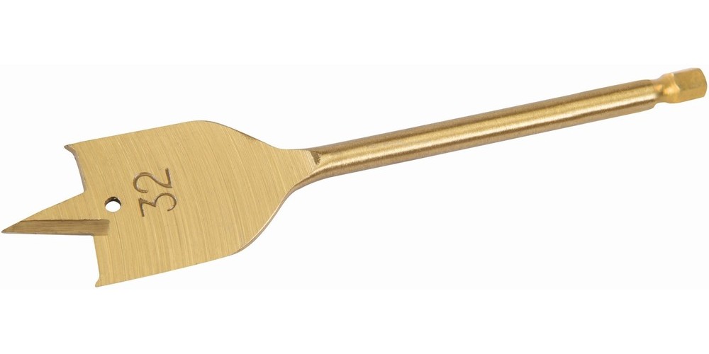 SilverlineBohrerTitanbeschichteterFlachfrsbohrer