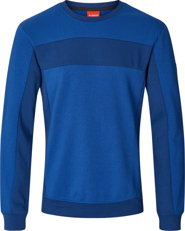 KansasEvolveSweatshirtRoyalblauDunkelRoyalblau