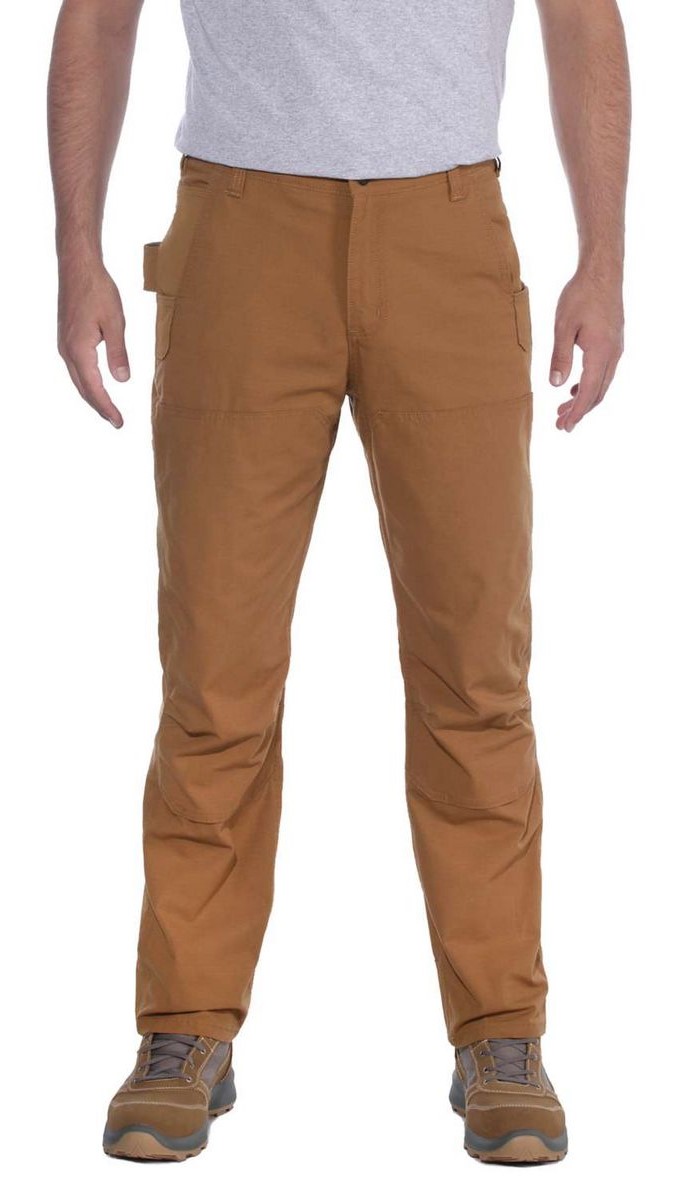 CarharttHerrenHoseSteelDoubleFrontPantCarharttBrown