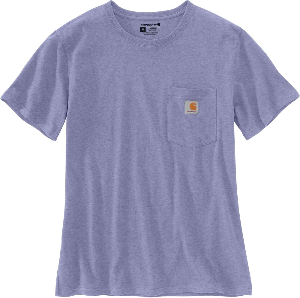 CarharttDamenWorkwPocketSST-ShirtSoftLavenderHeather