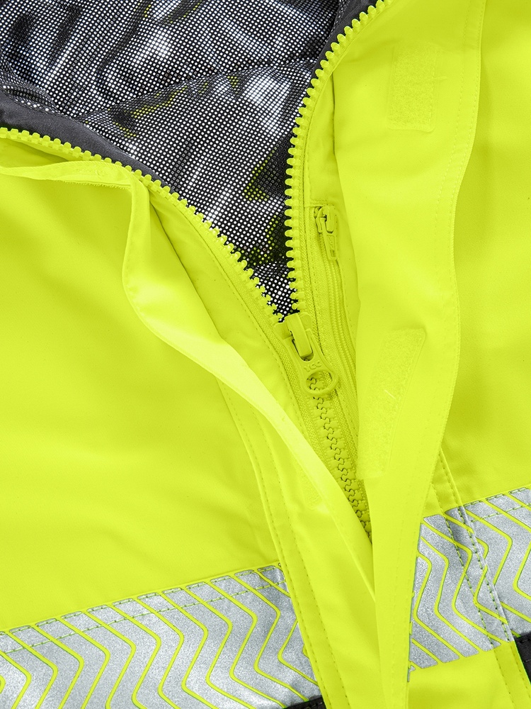 4PROTECTWarn-Wetterschutz-BlousonNewark3416LeuchtgelbGrau-XS