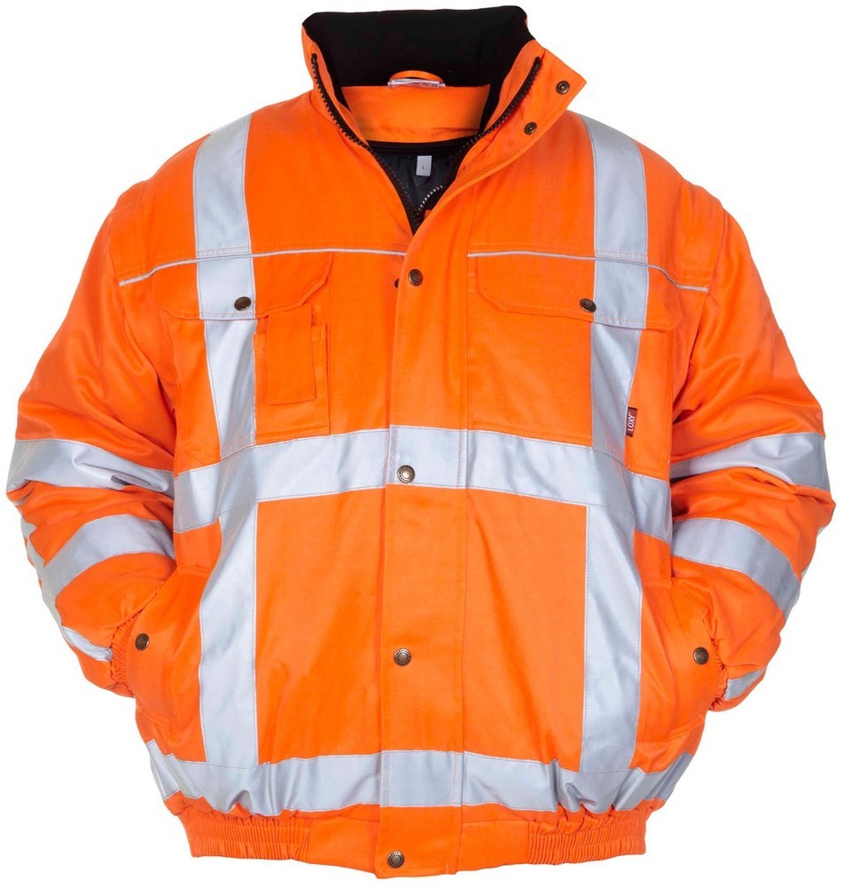 HydrowearArbeitsjackePilotJackeLeidenNeonorange-3XL