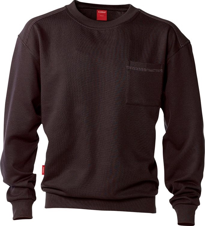 KansasSweatshirt7394SMSchwarz