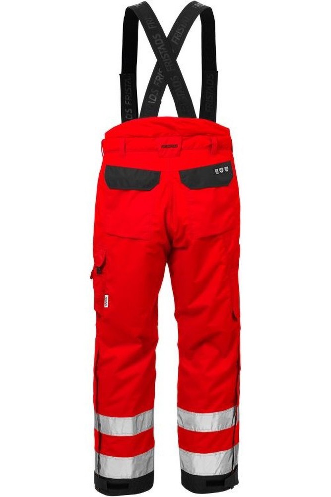 FristadsWarnschutz-HoseHighVisAirtechWinterhoseKl22035GTTWarnschutz-RotSchwarz-XXL