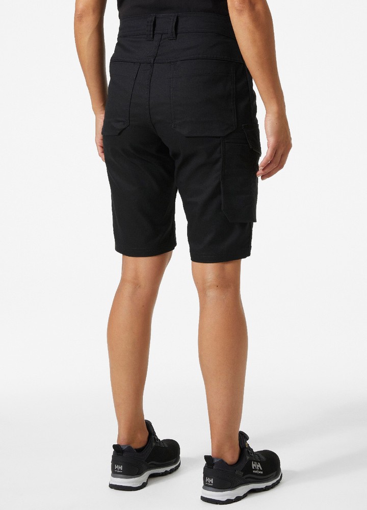 HellyHansenDamenArbeitsshortsManchesterShortsBlack-C34