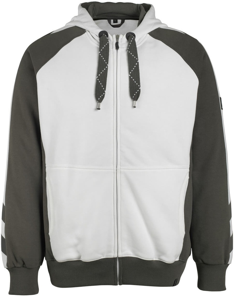 MascotKapuzensweatshirtmitReiverschlussWiesbadenUnique50566-963WeiDunkelanthrazit-XXL