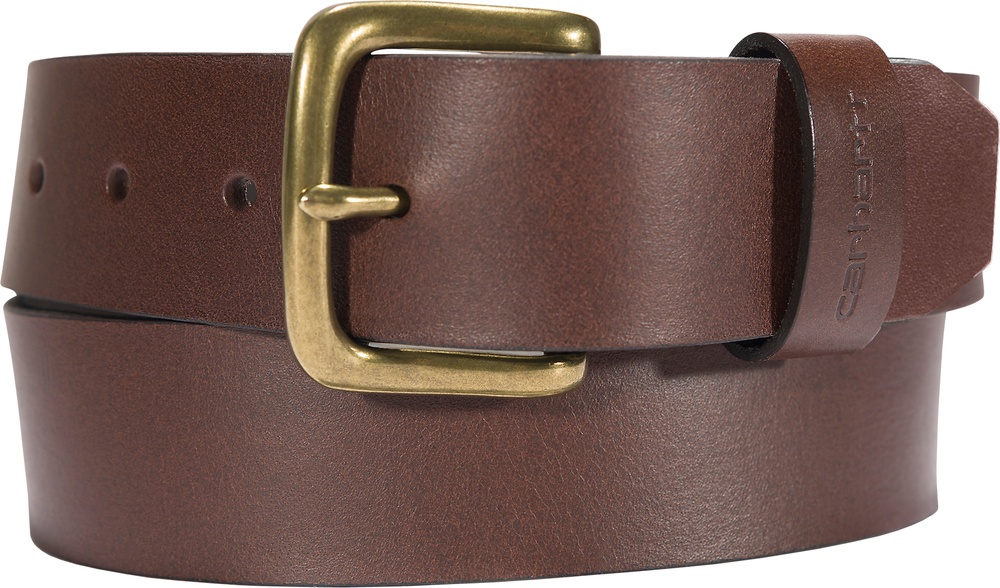 CarharttGrtelLeatherClassicBuckleBeltA0005509DarkBrown-W34
