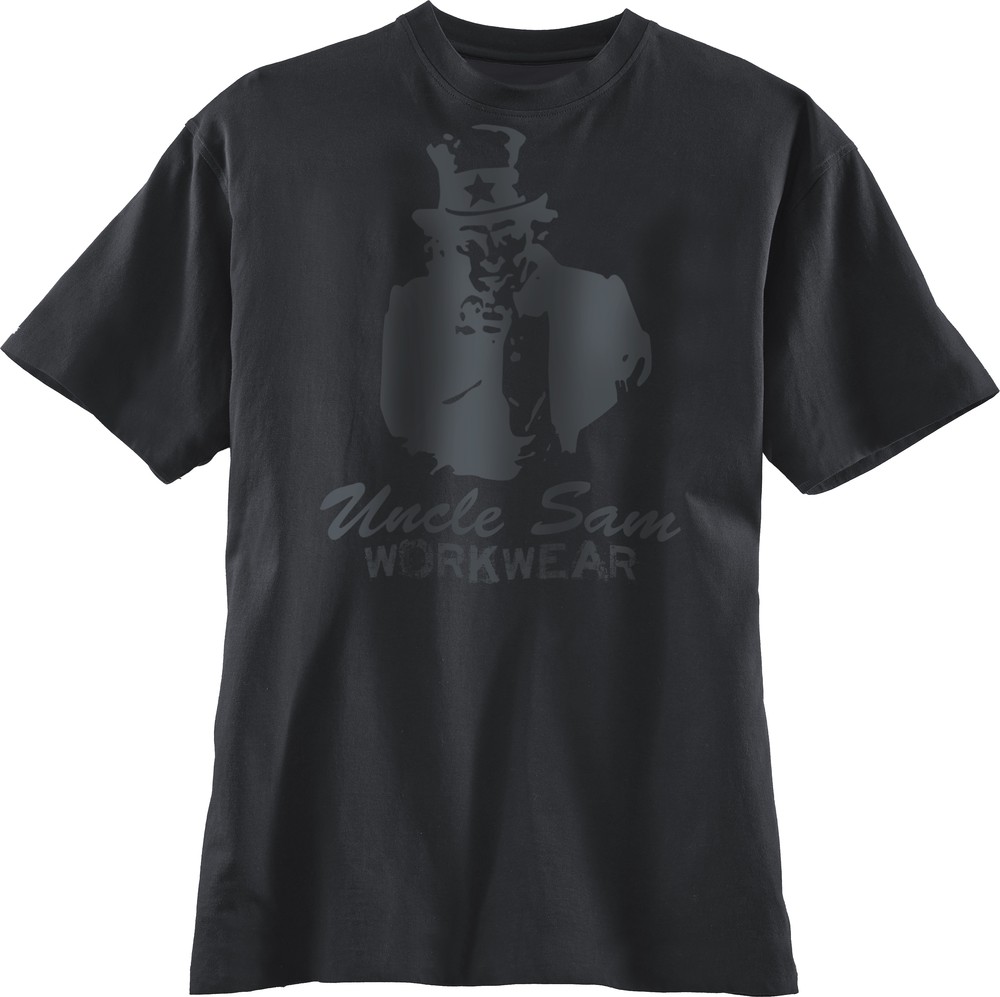 UncleSamT-ShirtAnthrazitSchwarz