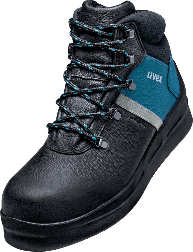 UvexSicherheitsschuhAsphaltproStiefelS365591SchwarzBlau