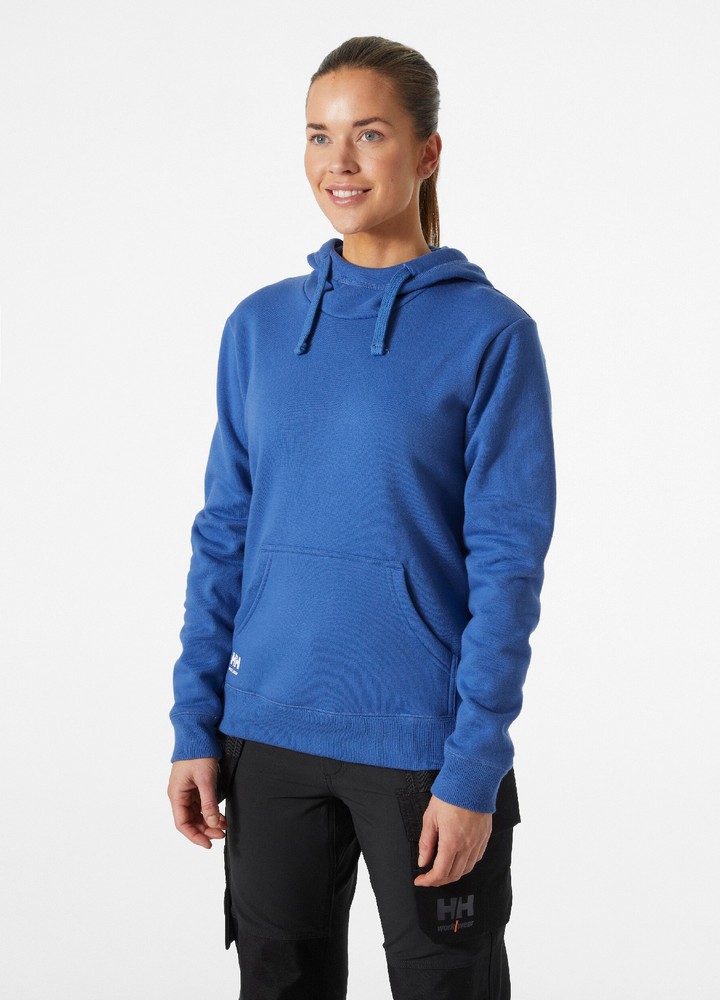 HellyHansenDamenClassicHoodieStoneBlue-XS