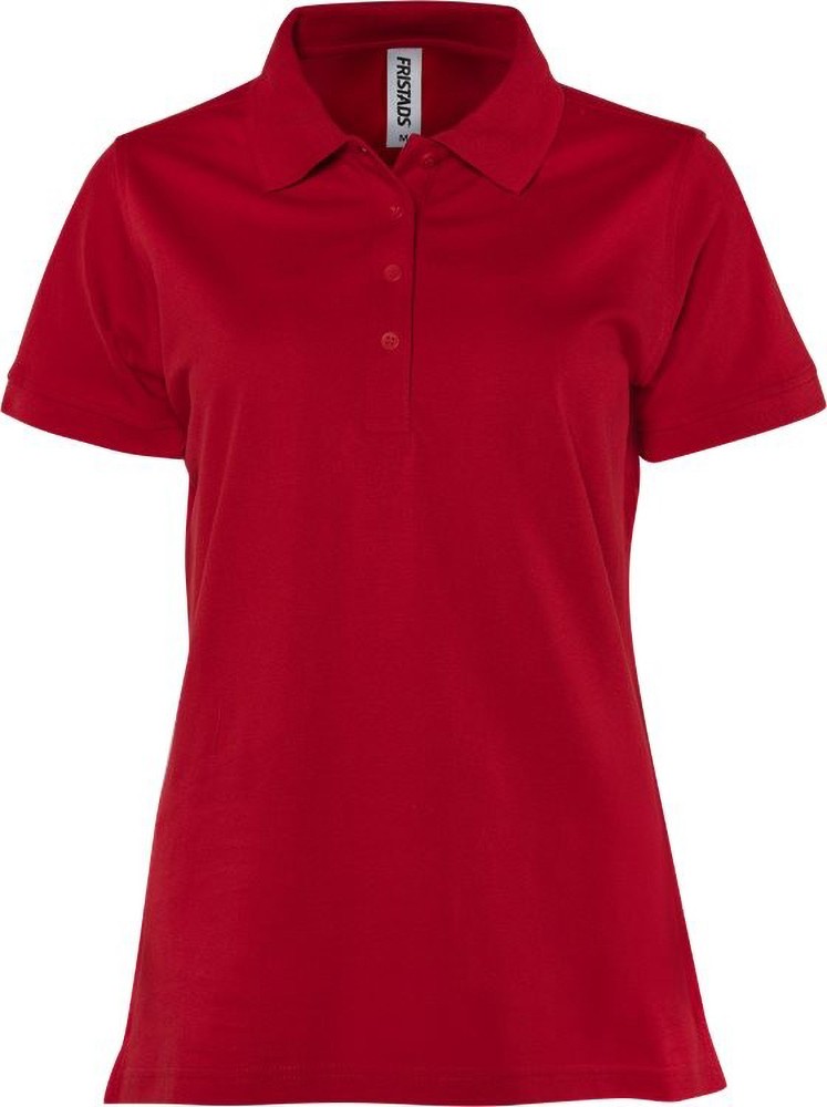 FristadsPoloshirtKurzarmAcodePoloshirtDamen1723PIQRot