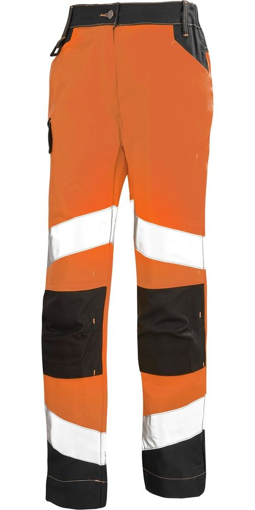 CepovettDamenHoseDamenFluoTech9E828267FluoOrangeCharcoalGrey-XS