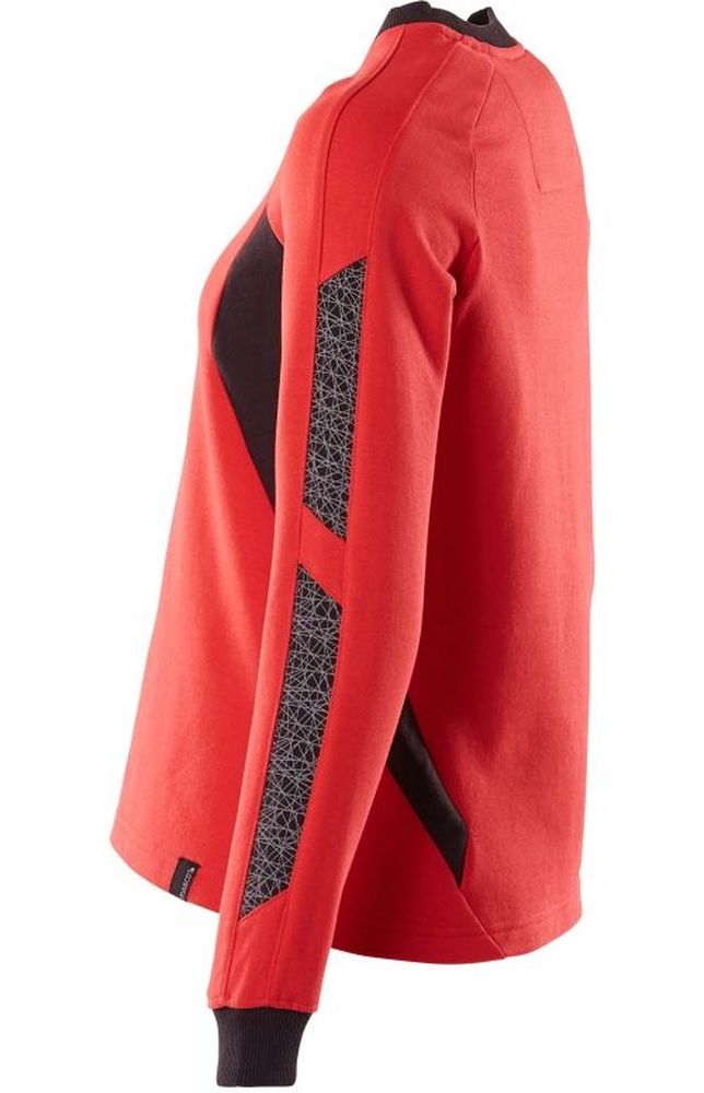 MascotDamenSweatshirtAccelerate18394-962VerkehrsrotSchwarz-XXL