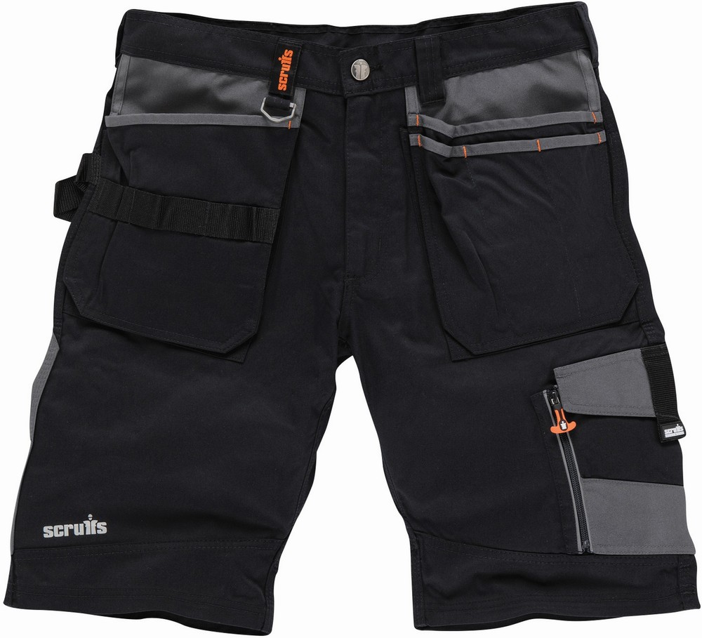 ScruffsShortsArbeitsshortsTrade-Schwarz