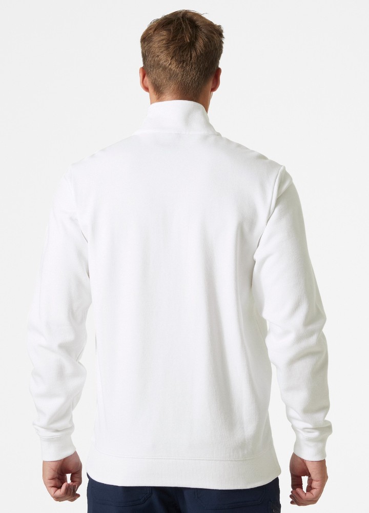 HellyHansenClassicZipSweatshirtWhite-XS
