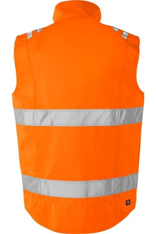 FristadsHighVisGreenWesteKl25067GPLUWarnschutz-Orange