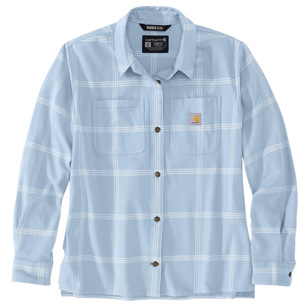CarharttDamenHemdMidweightFlannelLSPlaidShirtNeptune