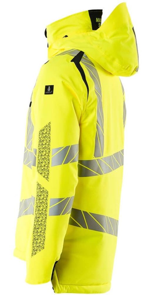 MascotWinterjackeAccelerateSafe19035-449Hi-visGelbSchwarzblau-XXL