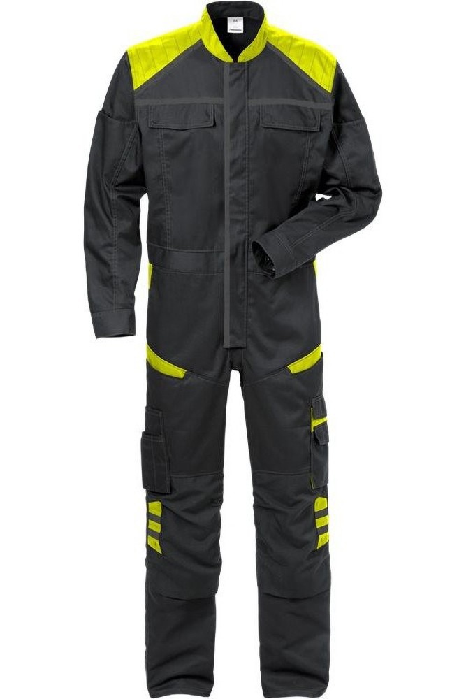FristadsOverall8555STFPSchwarzGelb-XS