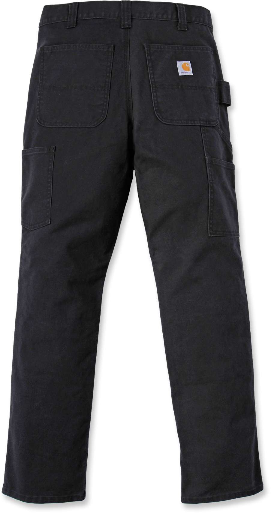 CarharttHerrenHoseStretchDuckDoubleFrontBlack
