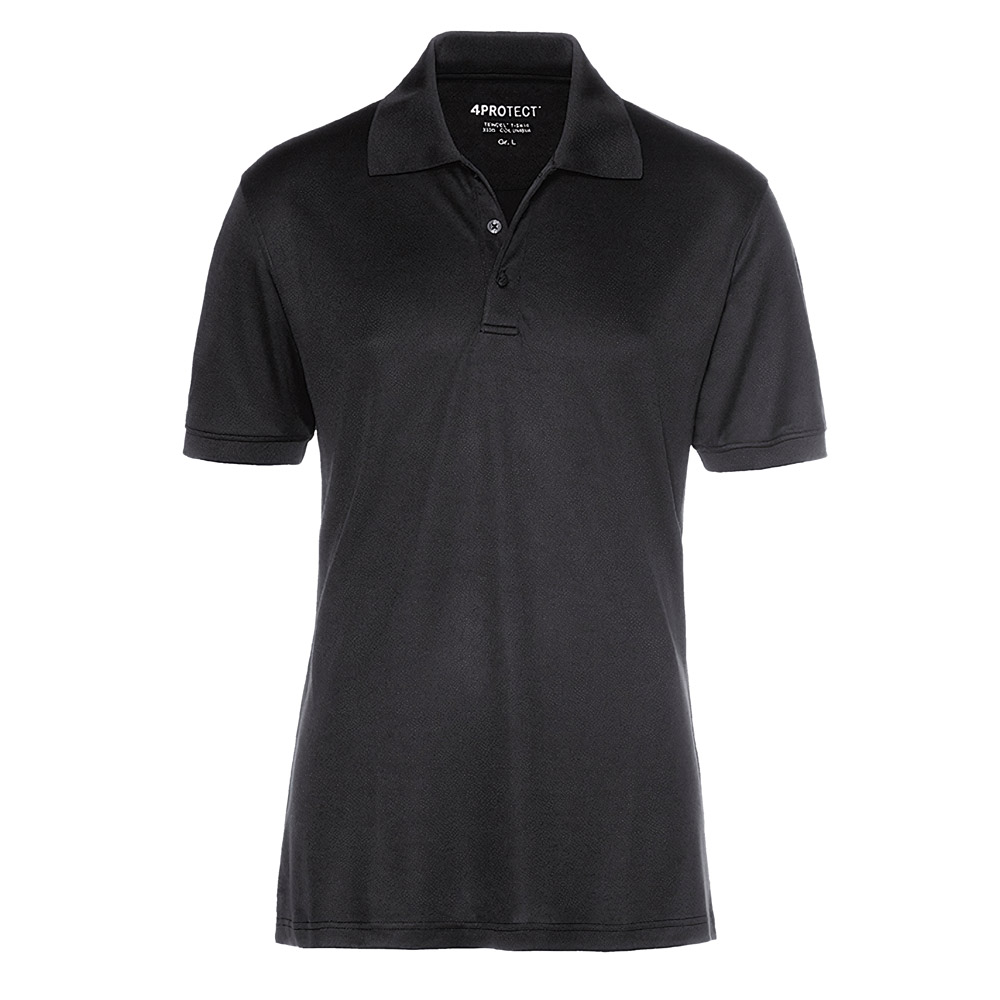 4PROTECTTextilfaserPolo-ShirtMadisonSchwarz-XS