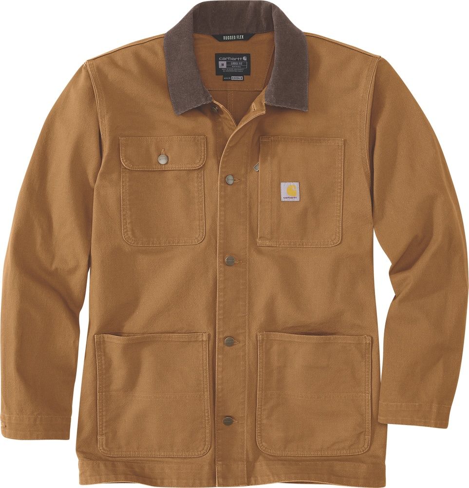 CarharttJackeDuckLooseFitChoreCoatt106675CarharttBrown-M