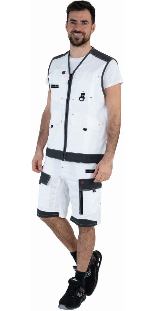 LafontBermudashortsCrusher1ATBUPWhiteCharcoal-XS