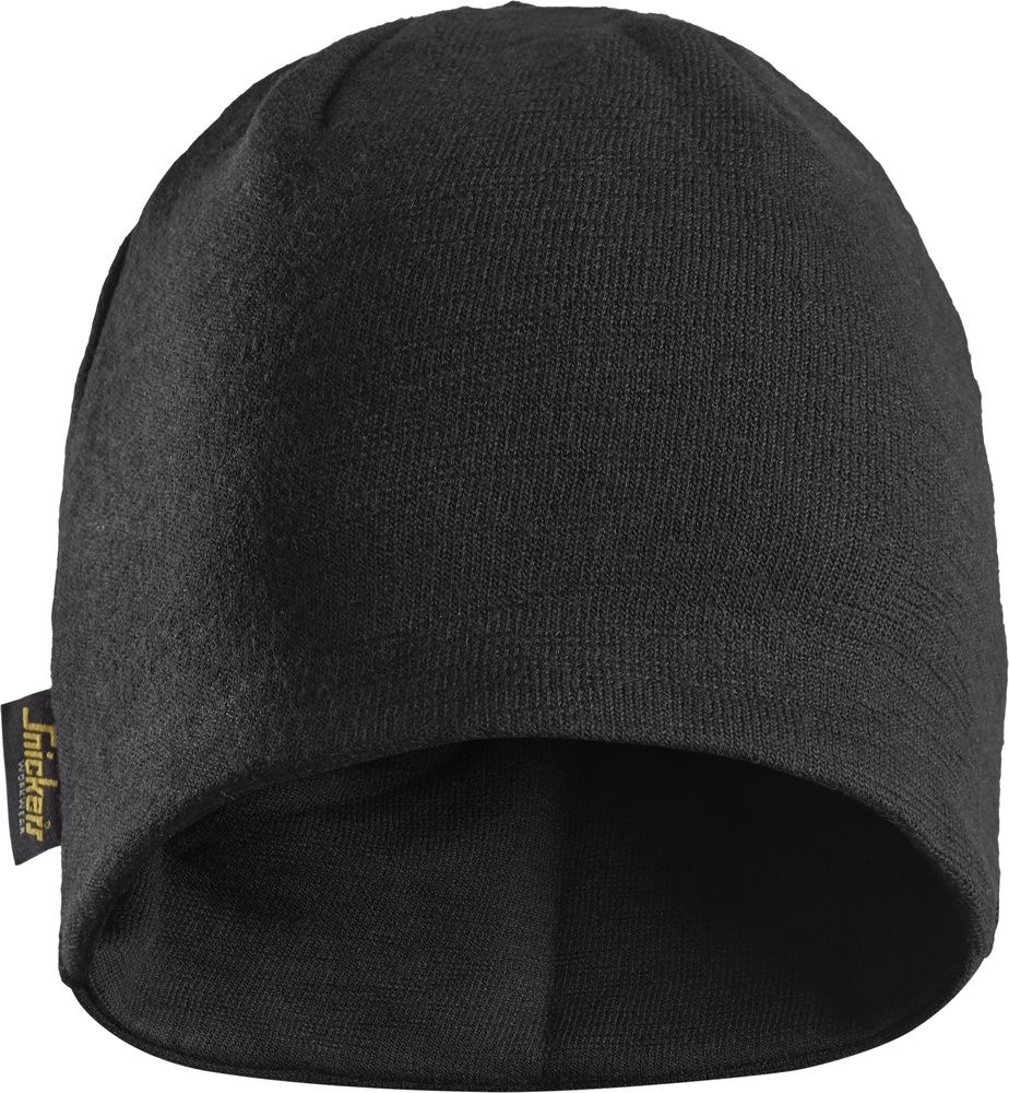 SnickersWorkwearProtecWorkWoll-Beanie9075Schwarz-M