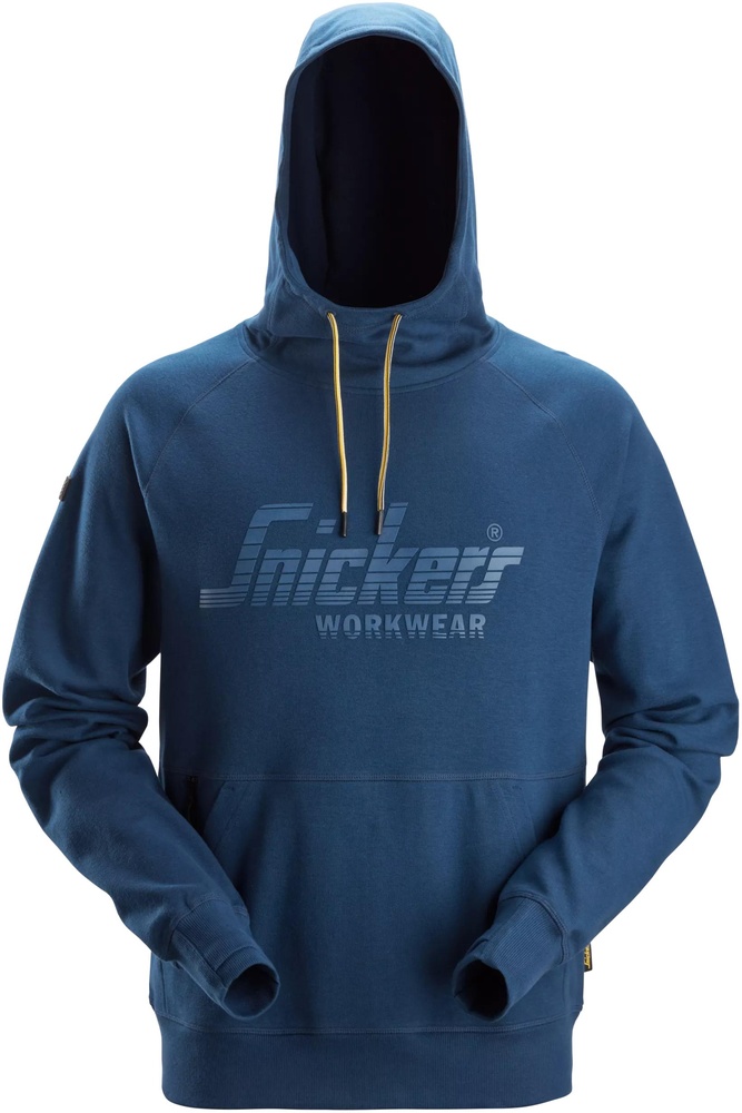 SnickersWorkwear2894LogoHoodie2894Dunkelblau-XS