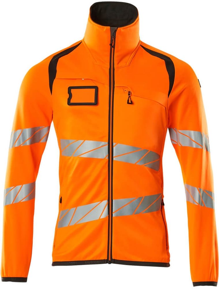 MascotFleecepullovermitReiverschlussAccelerateSafe19103-315Hi-visOrangeDunkelanthrazit-XXL