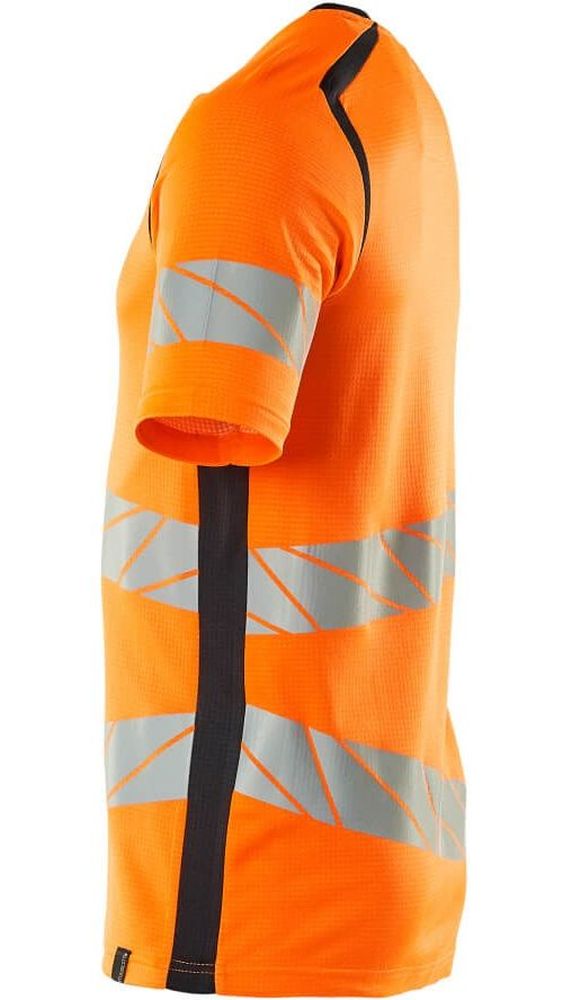 MascotT-ShirtAccelerateSafe19082-771Hi-visOrangeSchwarzblau-XXL