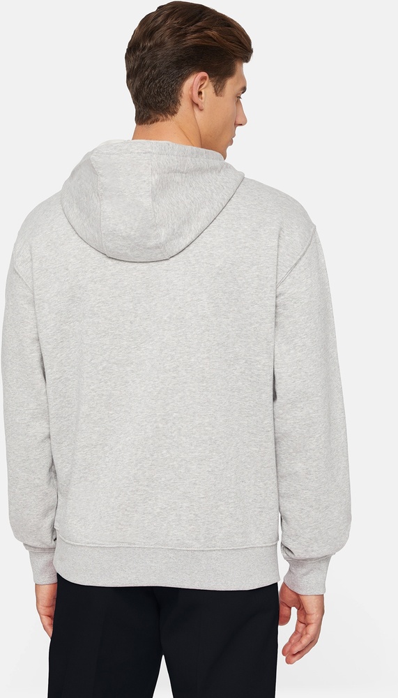 DickiesMidweightPulloverFleeceHoodieRegularDK0A4YT6HeatherGrey-S