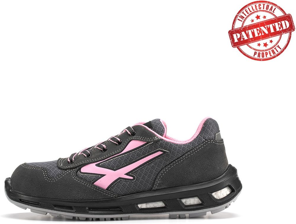 U-PowerSicherheitsschuheHalbschuheCherryEsdS1PSrcRL20196Schwarz-35