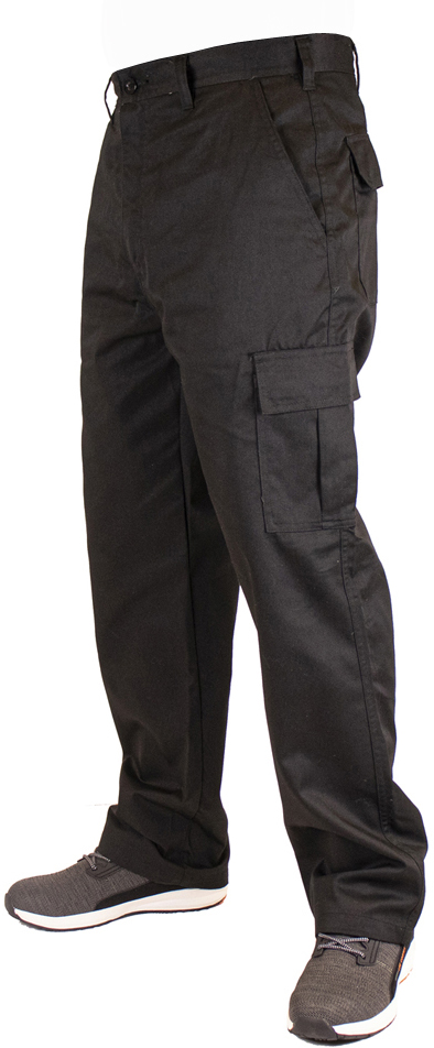 LeeCooperHoseLCPNT205MensWorkwearCargoTrouserBlack