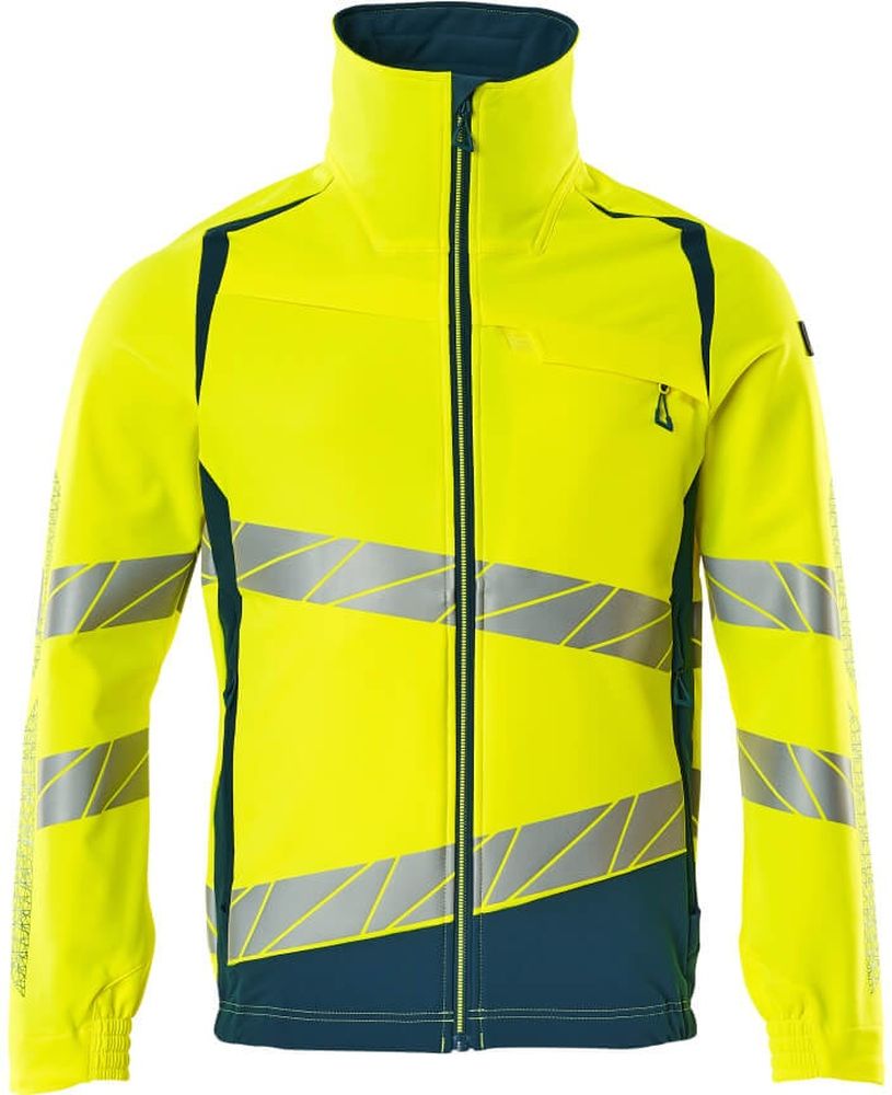 MascotJackeAccelerateSafe19009-511Hi-visGelbDunkelpetroleum-XXL