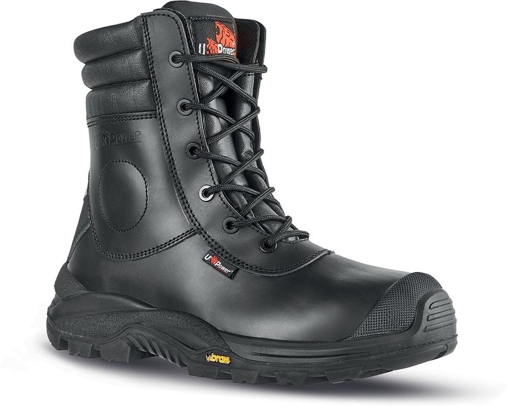 U-PowerSicherheitsstiefelLeopardUkHroS3HiCiSrcUM70354Schwarz-38