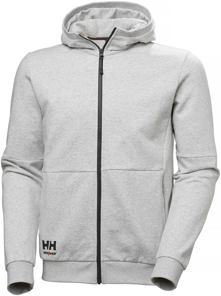 HellyHansenHoodieEvoZip79345GreyMelange-XS
