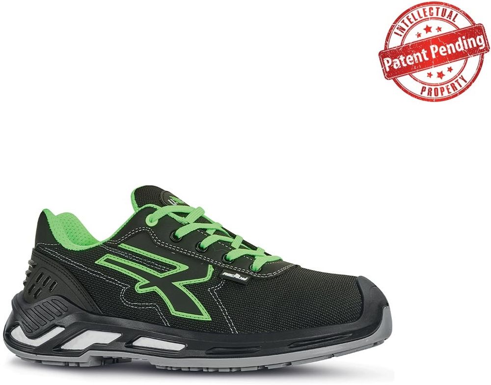U-PowerSicherheitsschuheHalbschuheMiloEsdS3CiSrcRS20064Schwarz-35