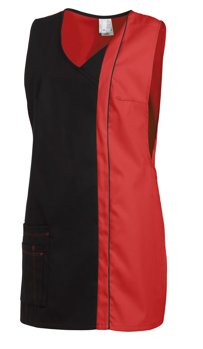 LeiberDamenberwurfschrze0825411002SchwarzRot