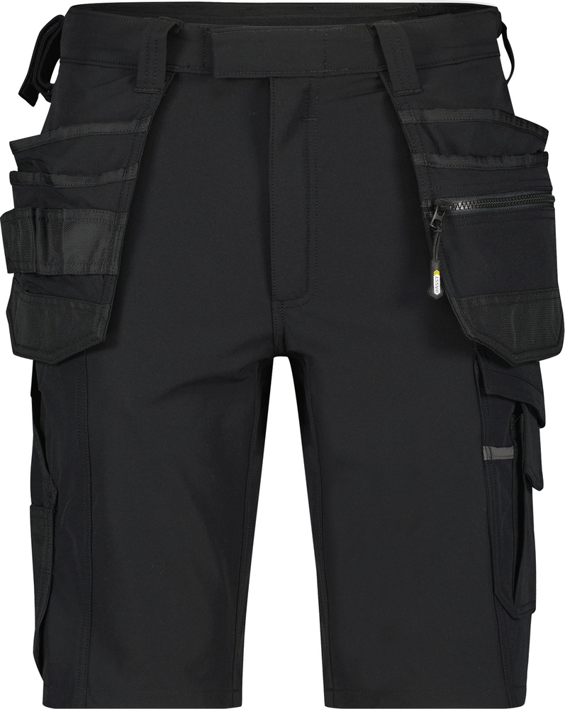 DassyBundhoseStretch-ArbeitsshortsMitHolstertaschenAuraxSchwarz-42