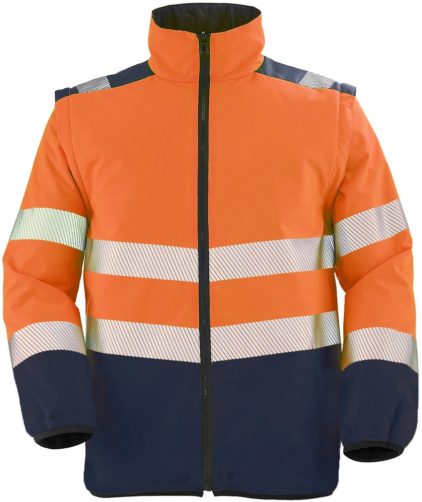 CepovettJackeMorvan9D05FluoOrangeNavy-S